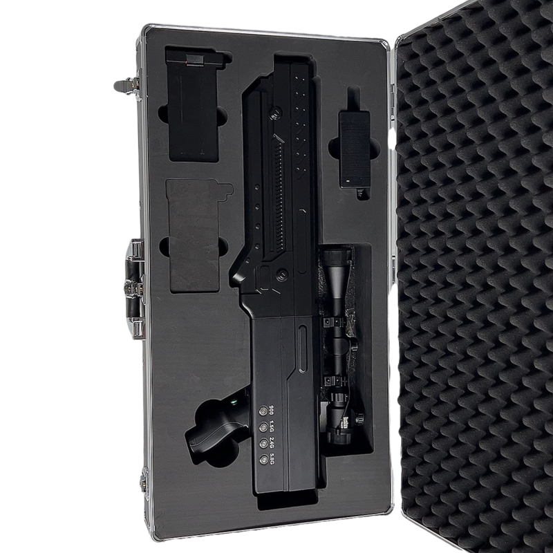  开平手持便携式枪型低空防御反制四通道B型